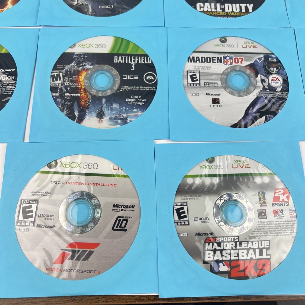 Multi Platform Loose Discs Video Game - Lot Of 50 - AS IS Untested Scratches #3 - Picture 11 of 16